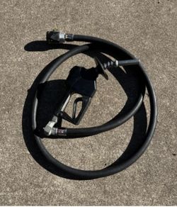 Gas Nozzles & Hose Assembly With Fuel Pump Latch