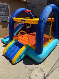 Kids jumper with slide