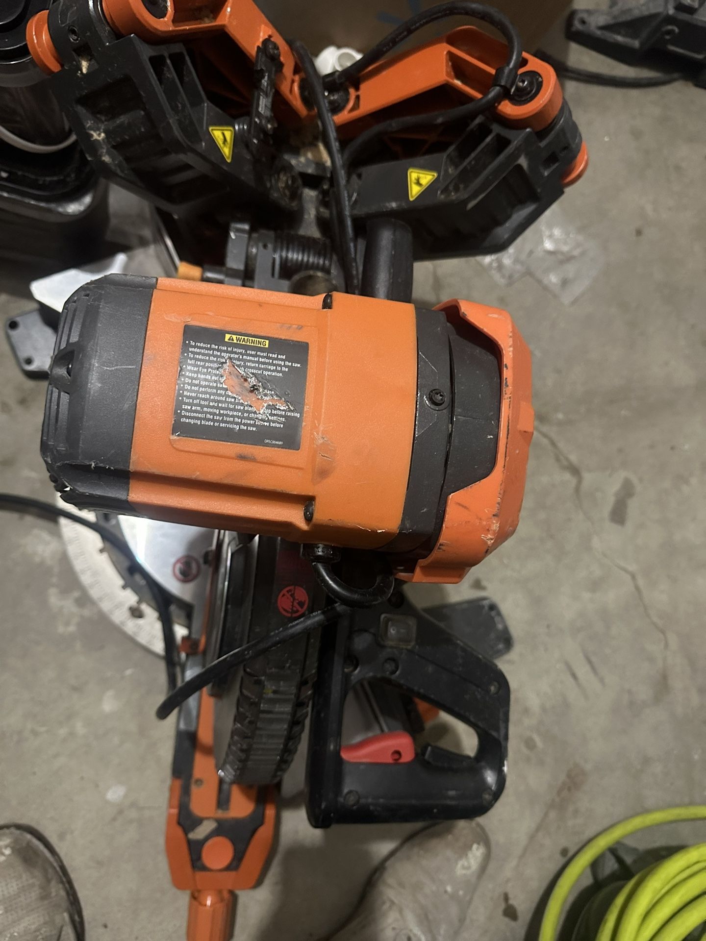 Ridgid Double Bevel Sliding Saw