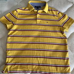 100% Authentic Tommy Hilfiger Mens Polo Shirt Solid Classic Fit