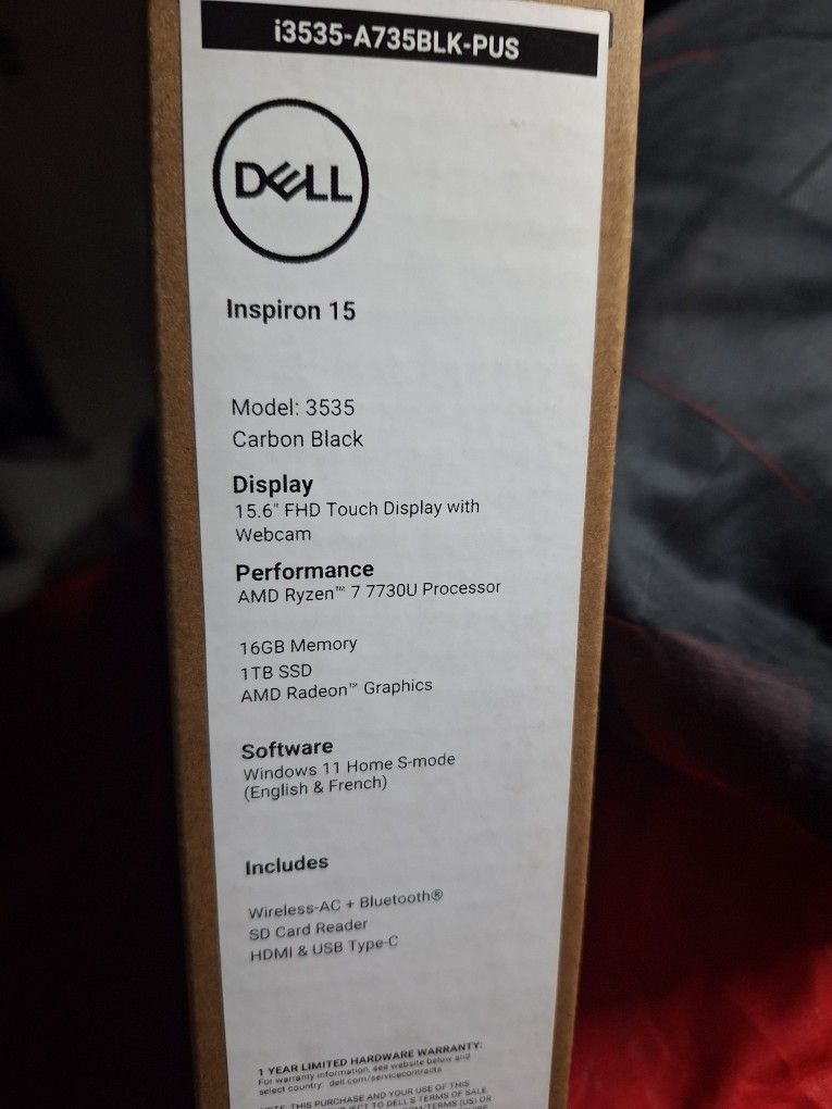 Dell Laptop 