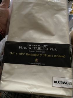 Plastic Tablecovers