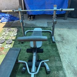 Workout Bench Set