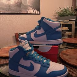 Nike Dunk Hi Retro “Laser Blue”