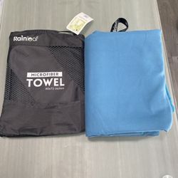Rainleaf Microfiber Towel 40x72 inches Beach & Gym & Camping Towel