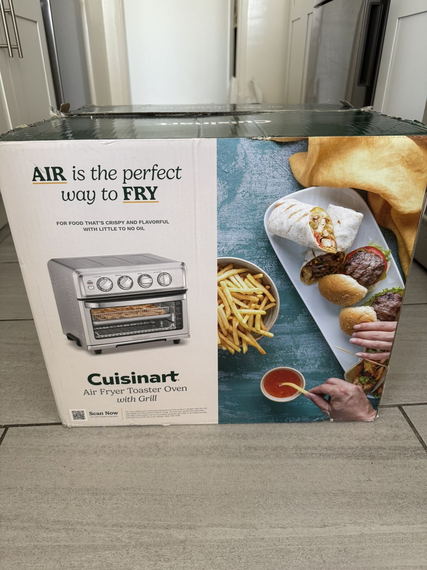 UNOPENED Air Fryer Toaster Oven With Grill