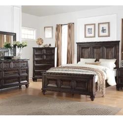 Sevilla Brown California King Bedroom Set