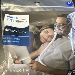 Philips Respironics Amara View Minimal Contact Full Face Mask Medium