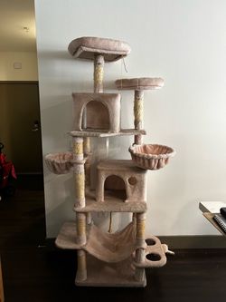 Well loved cat tree