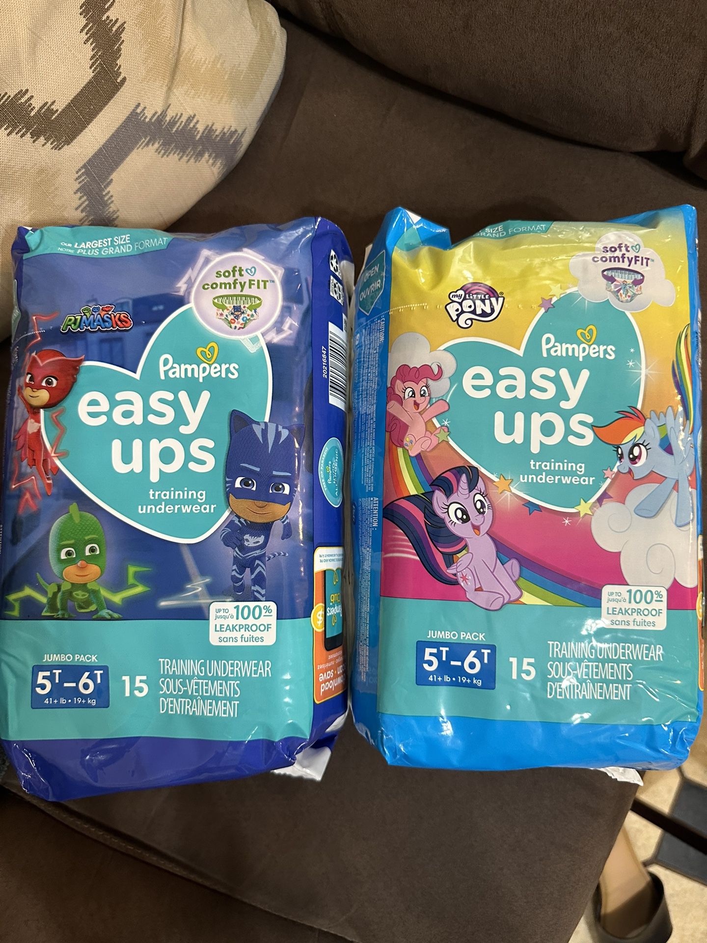 Pampers Easy Ups Boys And Girls $8 Each 