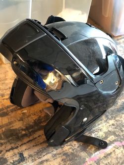 Bike Helmet clear visor missing