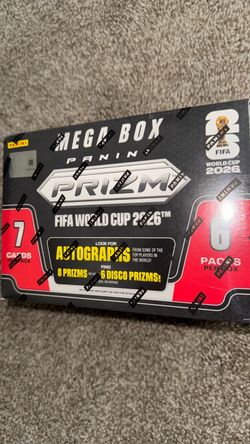 2026 World Cup Prizm Mega Box - RED TARGET EXCLUSIVE - SEALED