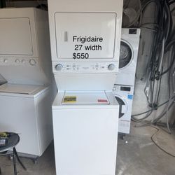 Frigidaire Stackable Washer Dryer 