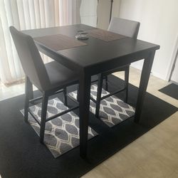 Kitchen/DR Table And 2 chairs