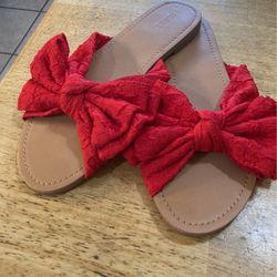 Brand New Red Sandals For Sale 