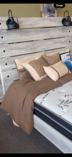 light Grey , Queen Size bed