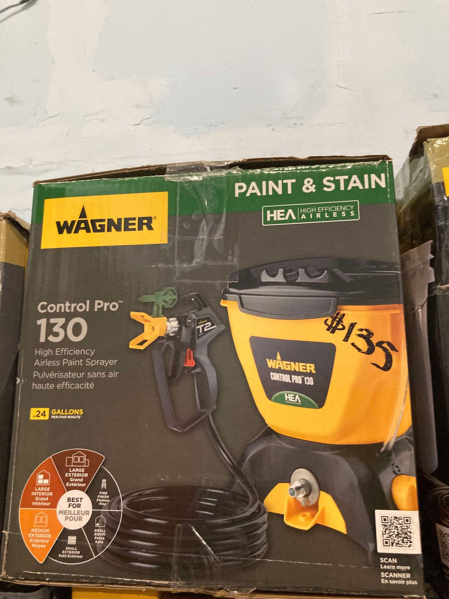Wagner Control Pro 130 Paint And Stain Sprayer