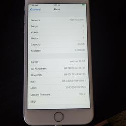 Iphone 6s Plus Unlocked 64gb