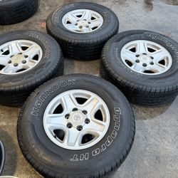 16” Toyota Tacoma OEM Factory Wheels Tires 