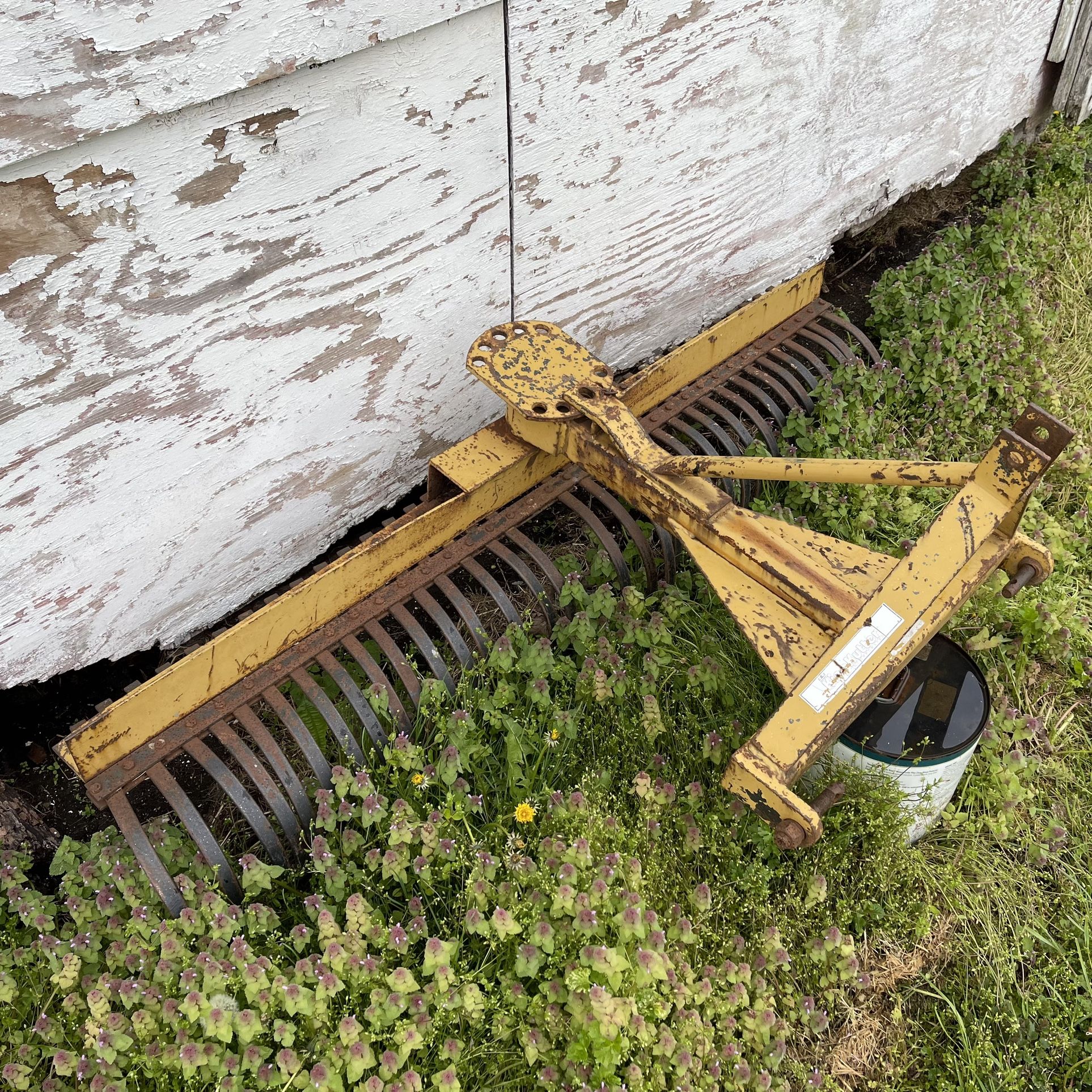 Tractor Bland Rake Attachment