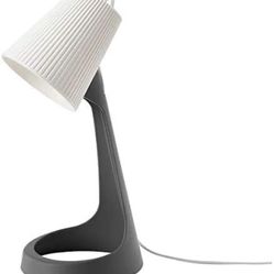 IKEA SSE SVALLET Work Lamp, GreyWhite(Bulb Included), Grey and White