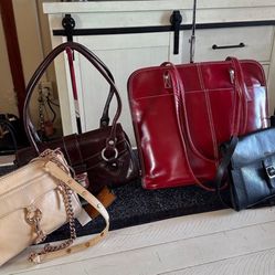 Designer Handbags #5 Bag Bundle (4pc)