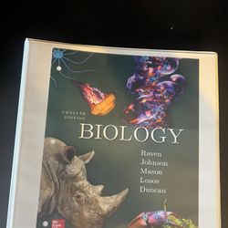 Biology Twelfth Edition McGrawHill Raven Johnson Losos Duncan 