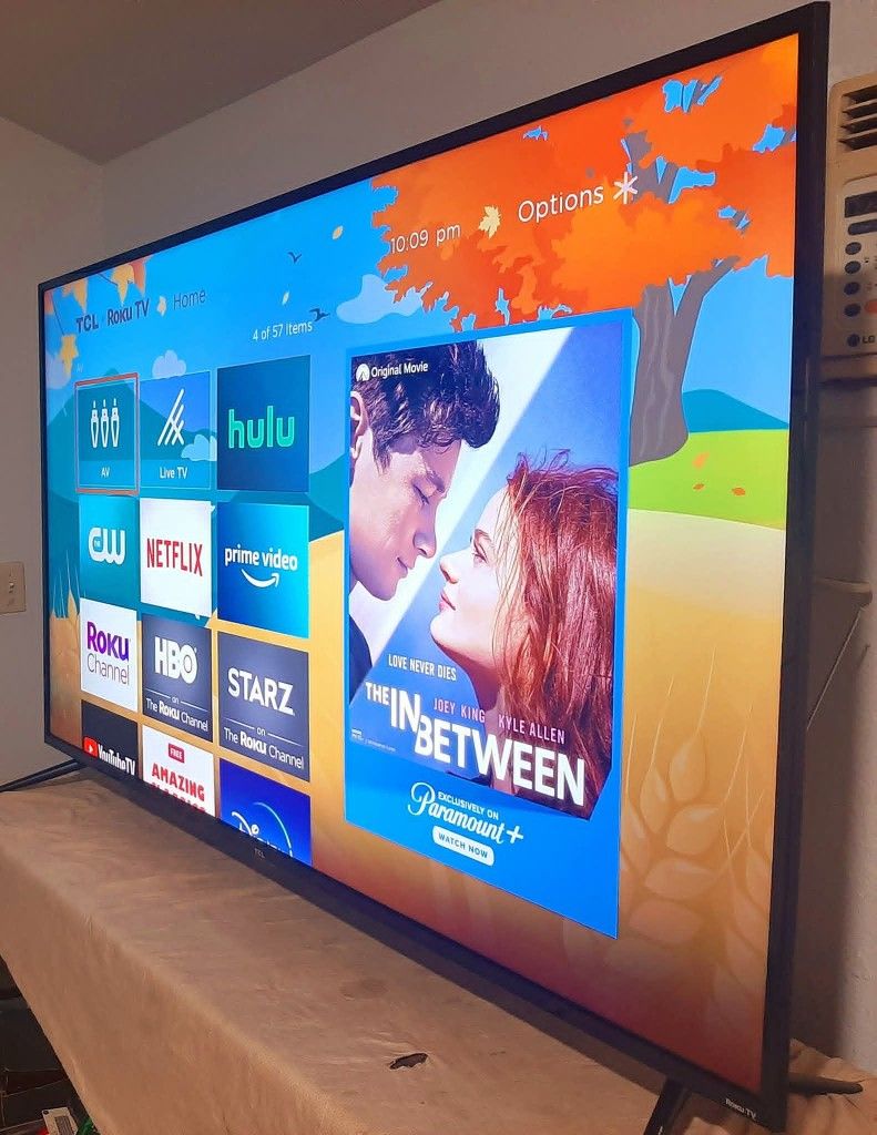 🔴SMART  TV  TCL  75"  4K  ROKU   LED  HDR   DOLBY   VISION   FULL  UHD  2160p🔴 ( NEGOTIABLE  )🔴 FREE   DELIVERY 🔴