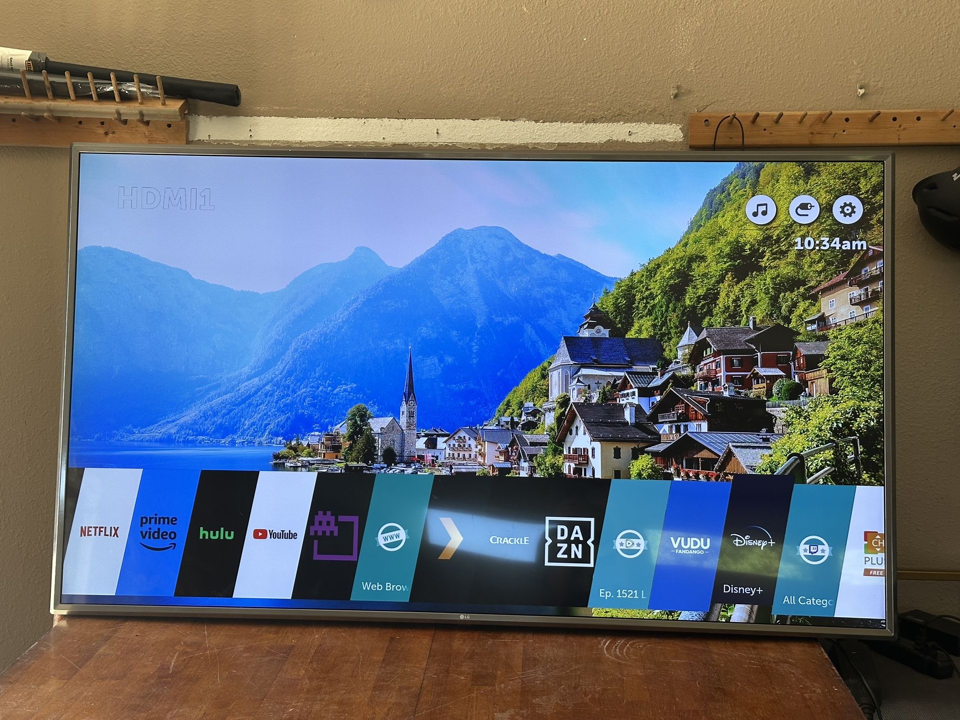 75 Inch LG 4K Smart TV