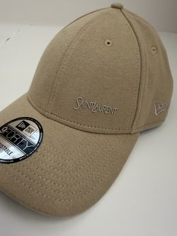 Authentic YSL Saint Laurent Signature Cap Collaboration with New Era