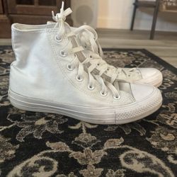 White Converse 