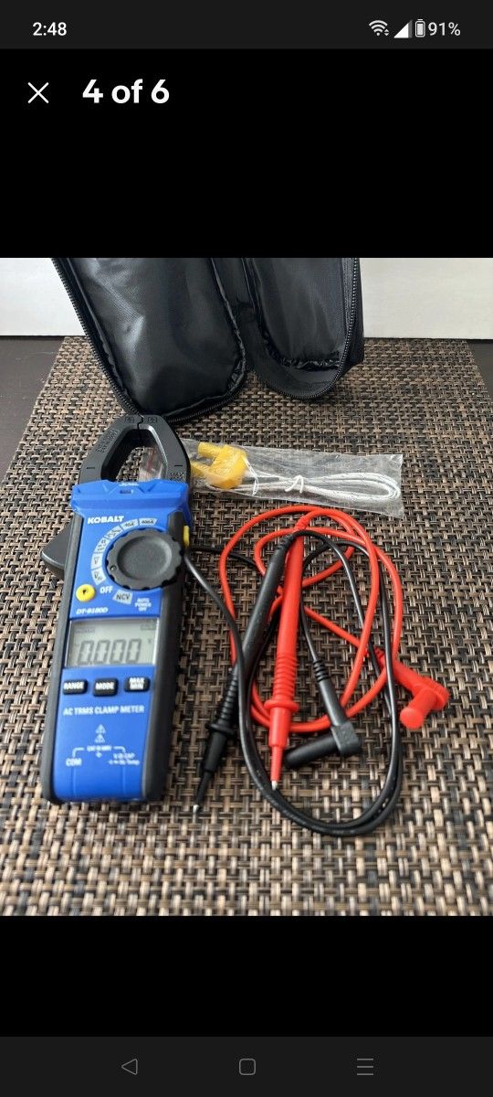 Kobalt Clip On Multimeter