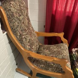 Wood Rocking Chair
