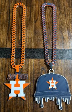 Team Hype Chains Spurs,Astros,Rangers.Cowboys
