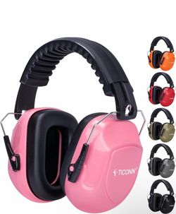 TICONN Noise Reduction Ear Muffs – Pink✨new