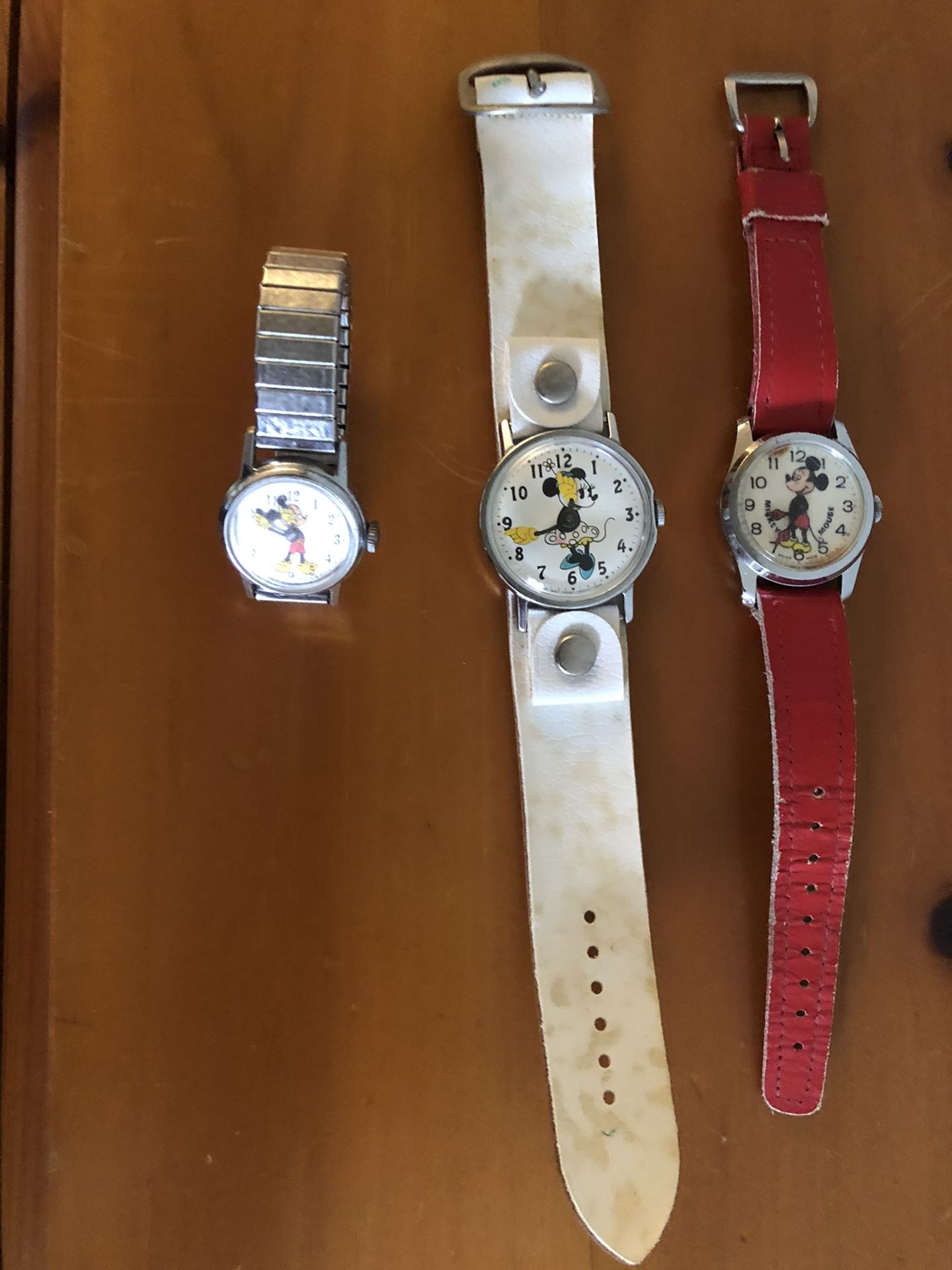 Vintage Classic Mickey Mouse Watches