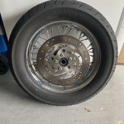 Harley Davidson - softail front rim and tire