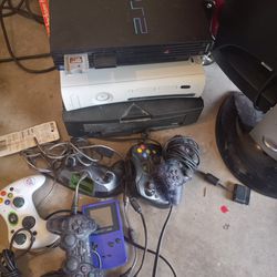 Game Consoles -- PS2, Xbox 360 and Original Xbox