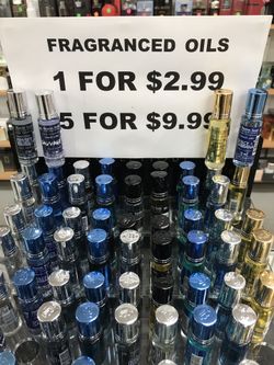 Fragranced oils by Heaven scent for men pure perfume oil in various brand name fragrances 12ml. 2.99 each