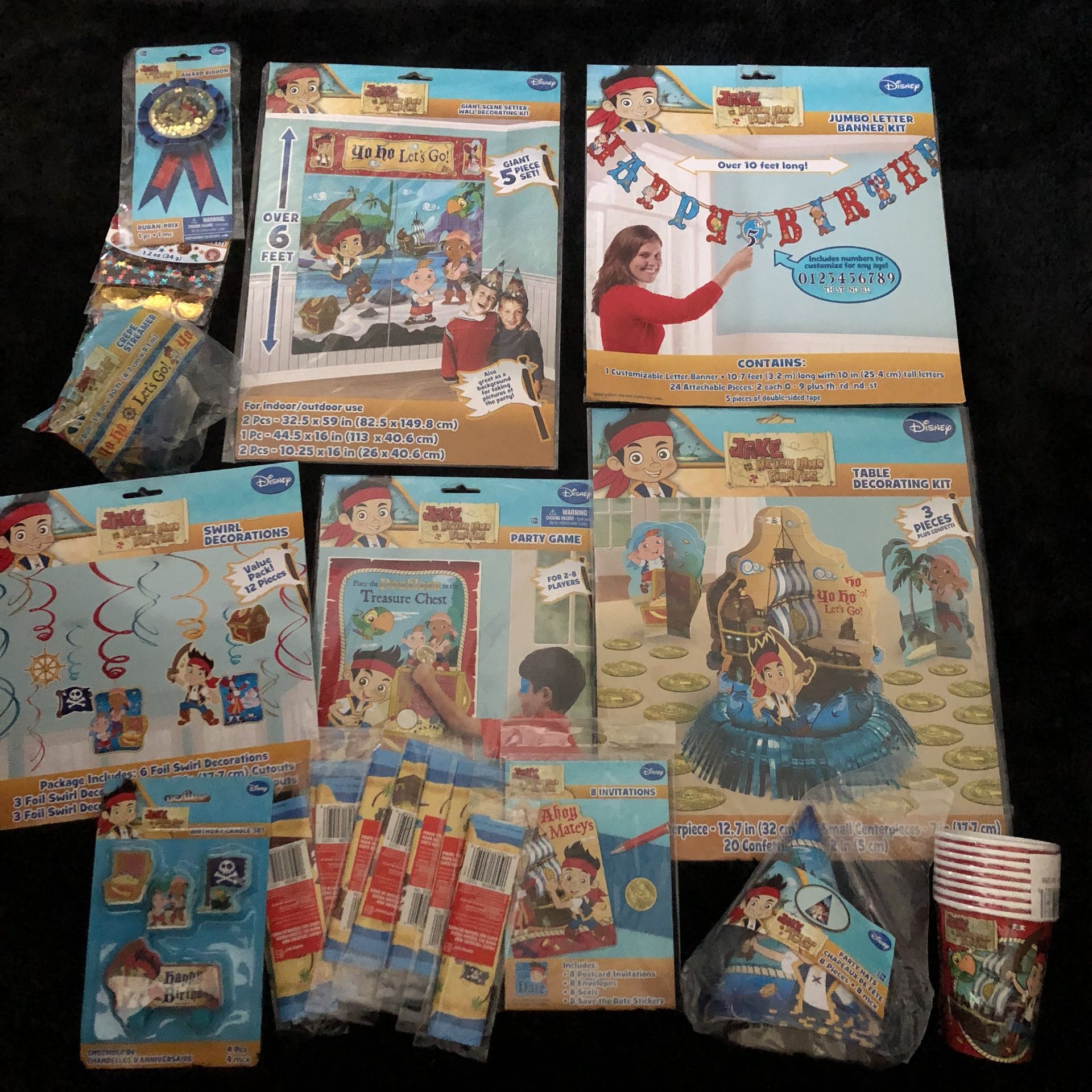 Jake & the neverland pirates birthday supplies