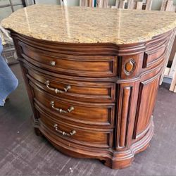 Pulaski Furniture “La Habana” Stone Top Demilune Chest - Model 562143