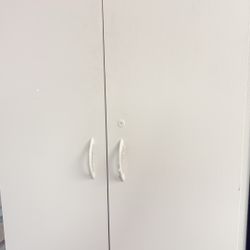 White Storage Closet (71” Tall X 30” Wide) Going Out Of Business Sale 