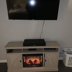 Fireplace cabinet/dresser