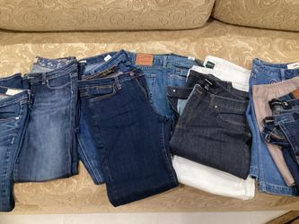 Bulks Of Quality Jeans Various Sizes 12-16 Reduced Asking $200. All