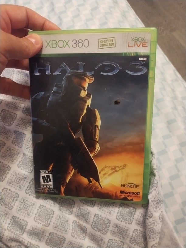 Halo 3 Empty Case With Manual