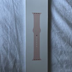 Apple Watch 44mm Pink Sand Sport Band