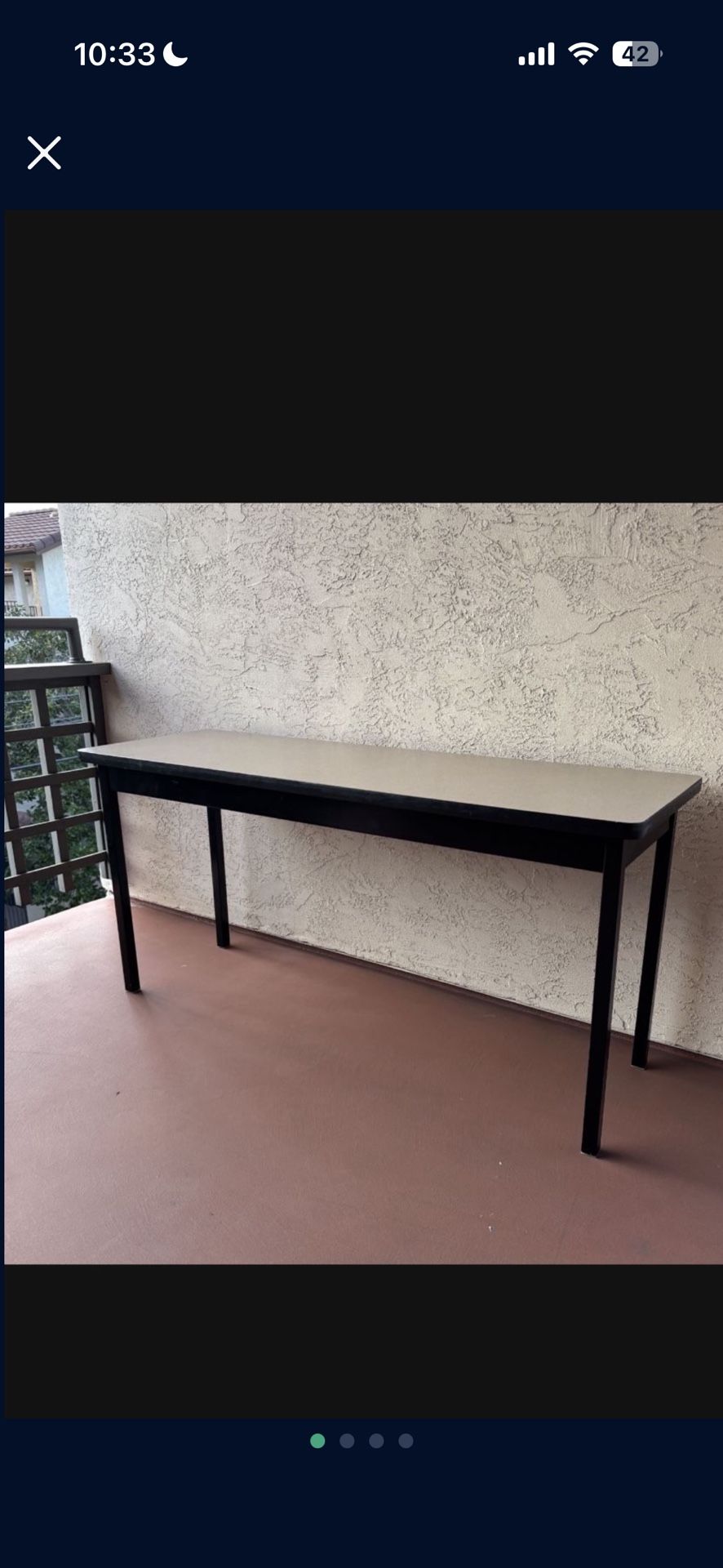 One New Heavy Duty Industrial Table