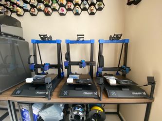 Lot of 3 Upgraded Artillery Sidewinder X2 3D Printer