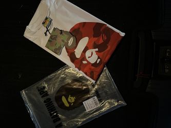 Bape Tee Size Large & Medium Available 
