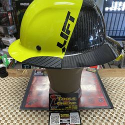 LIFT Full Brim Neon Yellow W/ Black Safety Hard Hat